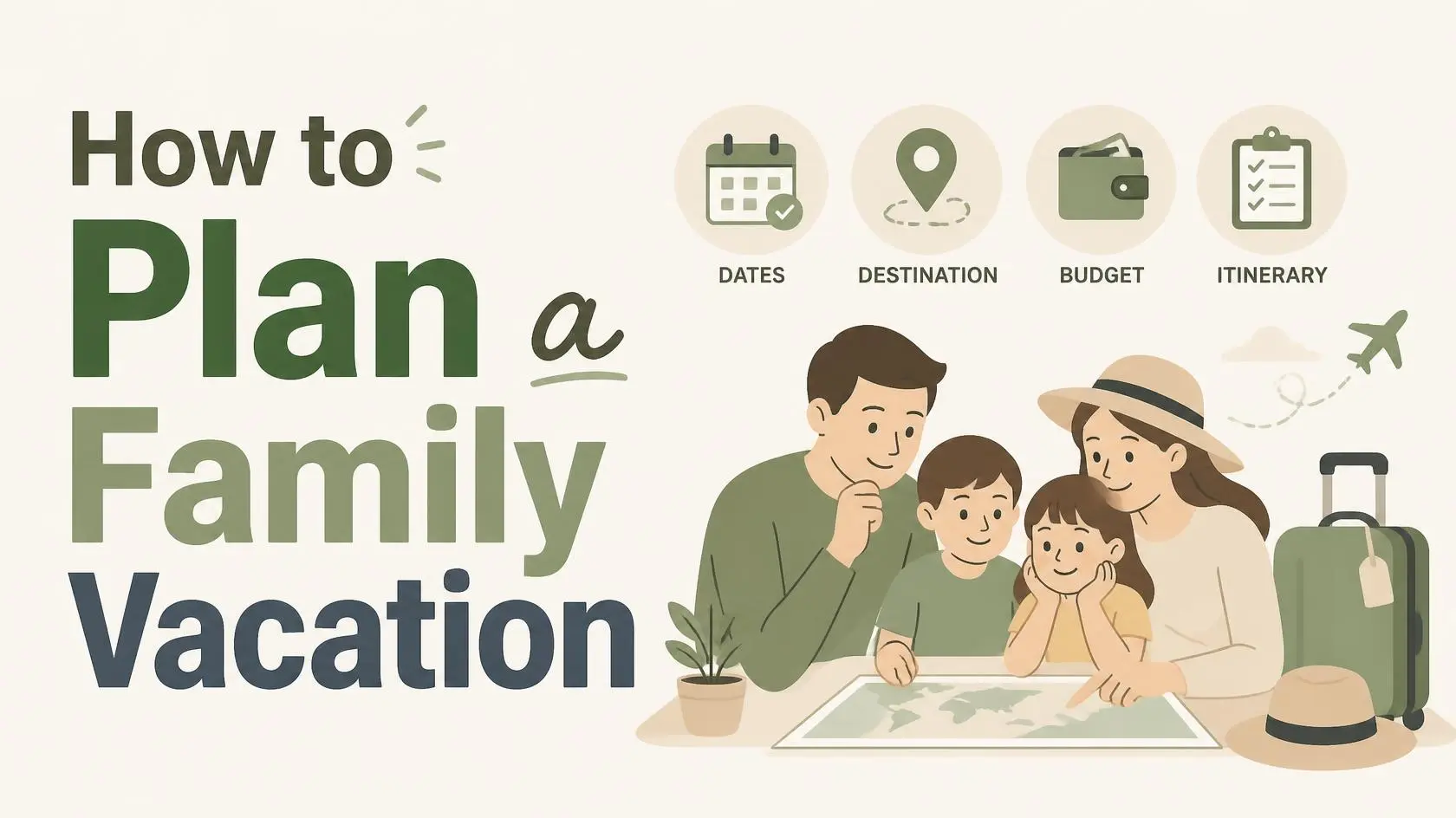 How to Plan a Family Vacation