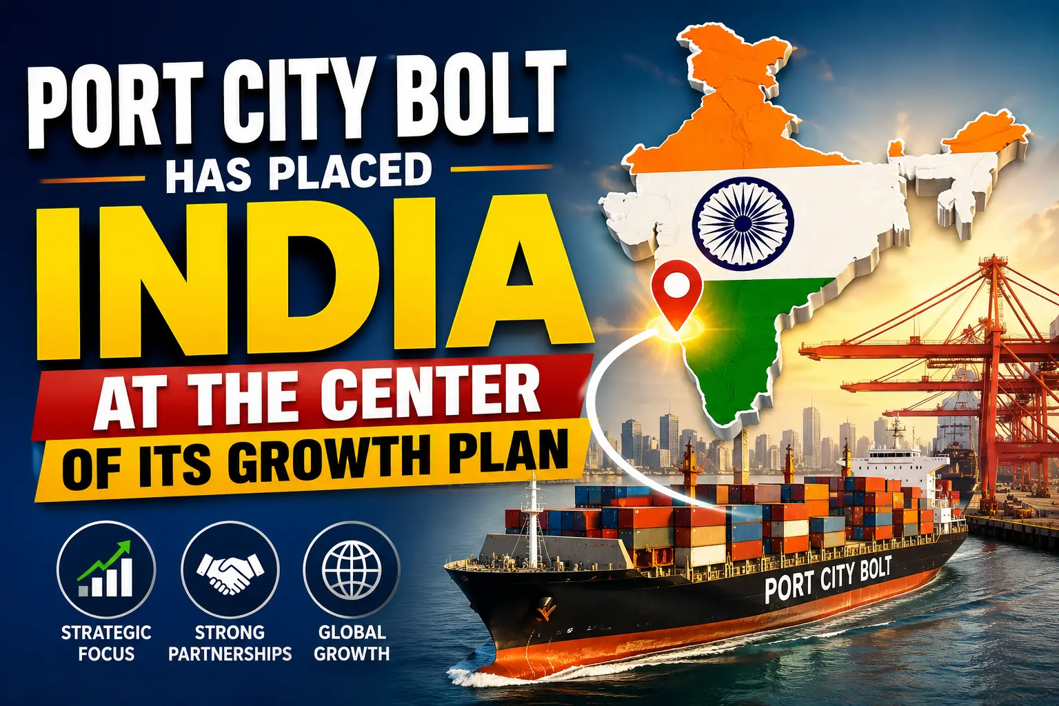 Port City Bolt has placed India at the center of its growth plan