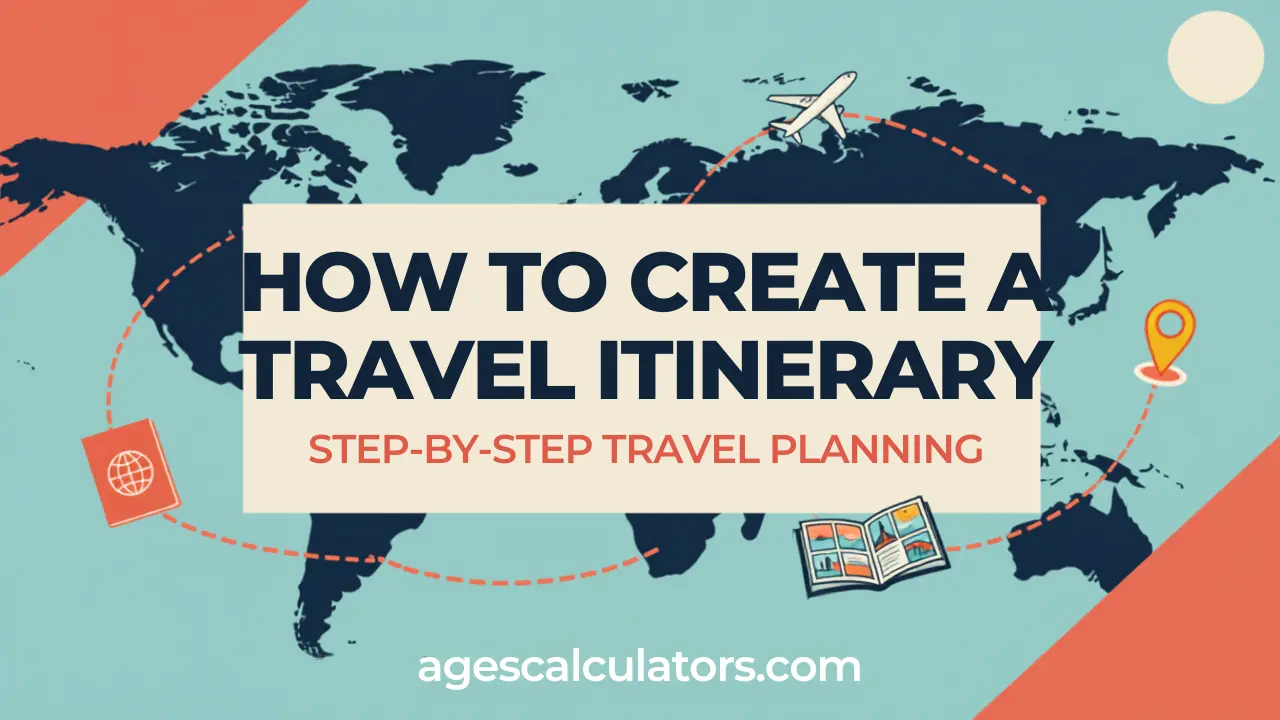 How to Create a Travel Itinerary