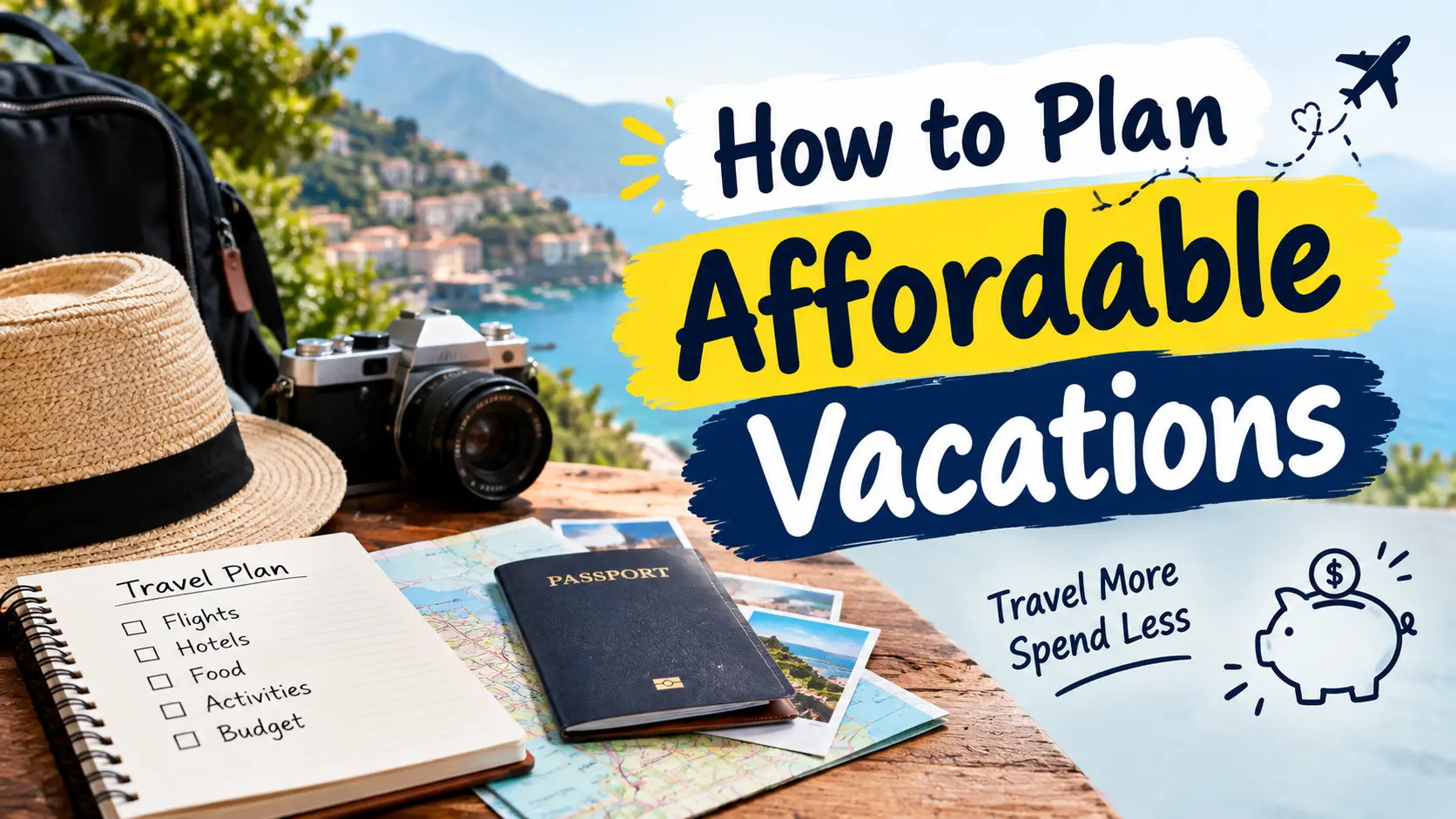 How to plan affordable vacations